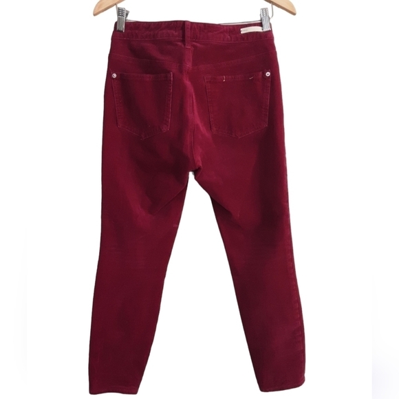 Anthropologie Women's High Rise Jeans in Red - Picture 7 of 8